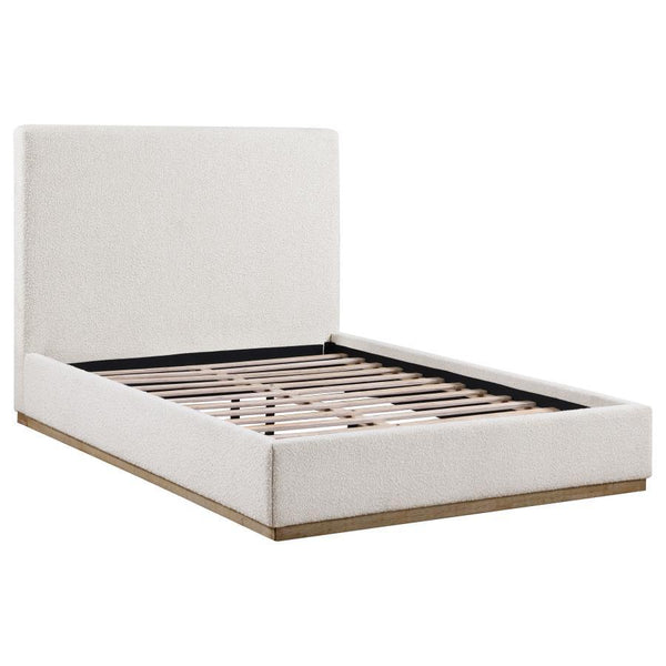 Knox - Queen Footboard, Side Rails & Slats, Box 2 of 2 - Cream