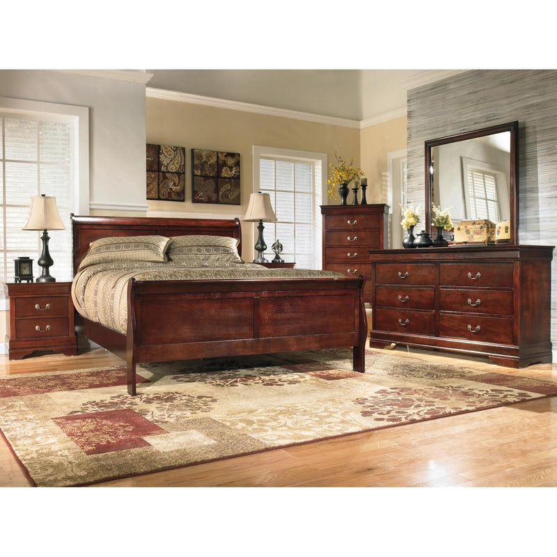  Size_King  -- Alisdair B376B8 King Sleigh Bed IMAGE 3