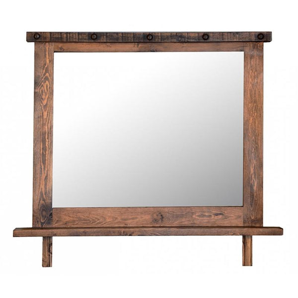 Lone Star Rustic Laredo Dresser Mirror LR ACC-01 IMAGE 1