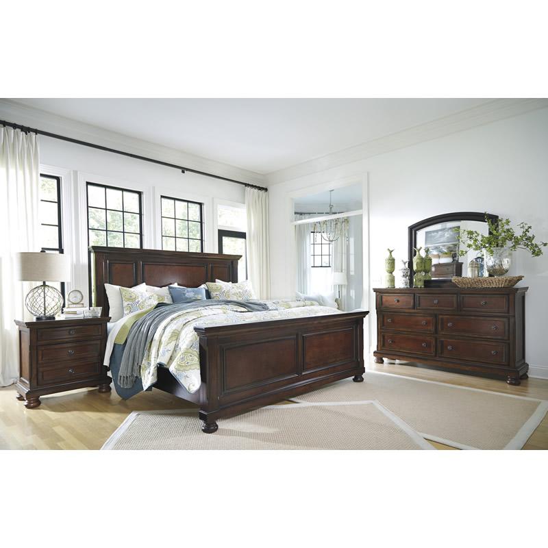  Size_California King  -- Porter B697B12 California King Panel Bed IMAGE 3
