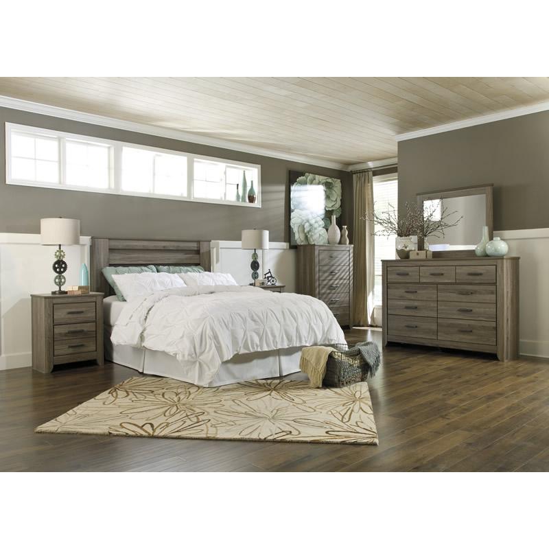  Size_Queen  -- Zelen B248 Queen Poster Headboard and Frame IMAGE 2