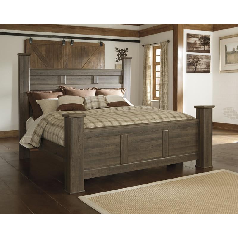  Size_California King  -- Juararo B251B12 California King Poster Bed IMAGE 2