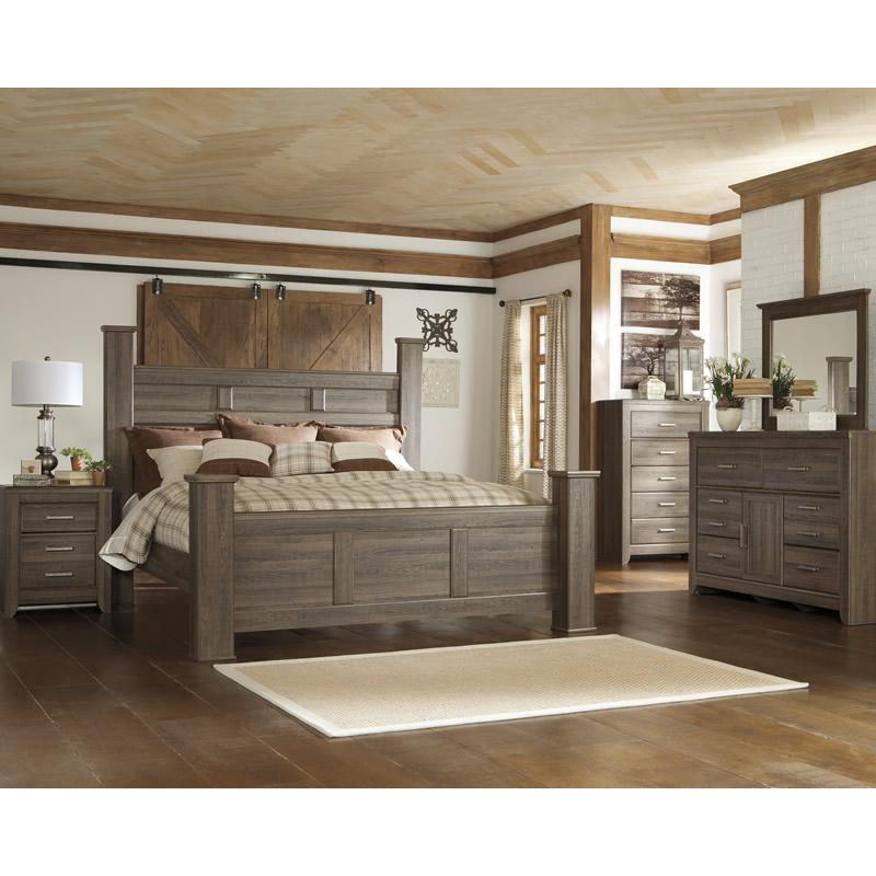  Size_California King  -- Juararo B251B12 California King Poster Bed IMAGE 3