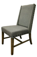 Loft - Upholstered Chair (Set of 2) - Two Tone Gray / Brown
