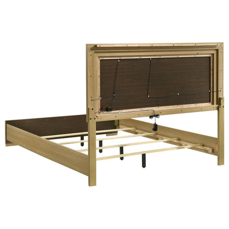 Hyland - King Headboard, Footboard & Slats, Box 1 of 2 - Natural