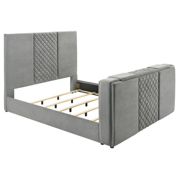 Tara - King Footboard, Box 2 of 3 - Gray