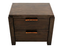 Raramuri - 2 Drawer Nightstand - Dark Brown