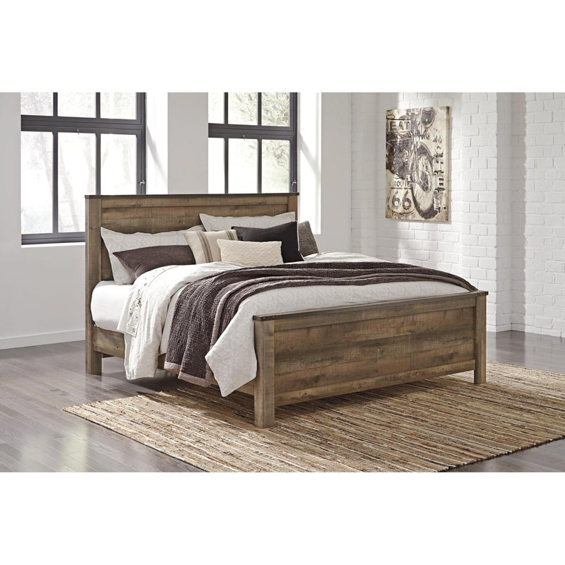  Size_King  -- Trinell B446B23 King Panel Bed IMAGE 2