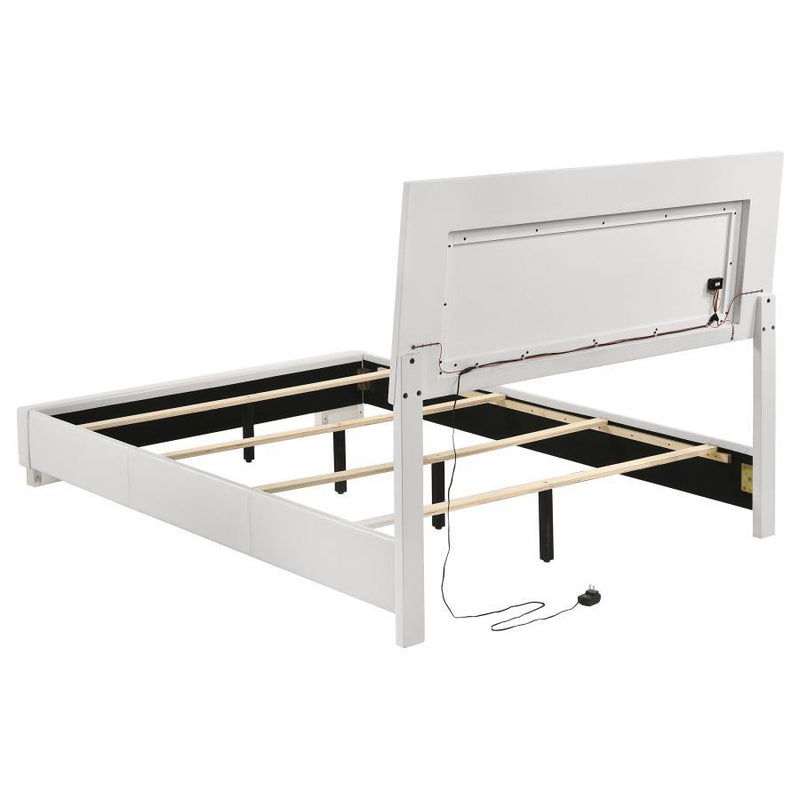 Felicity - Full Footboard, Side Rails & Slats, Box 2 of 2 - White