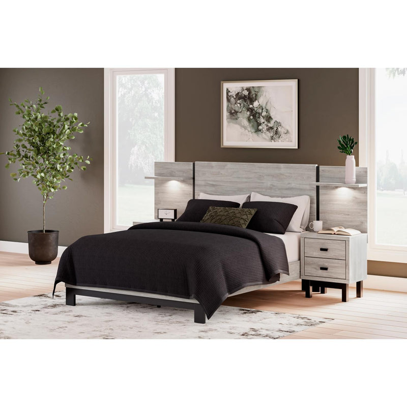 Signature Design by Ashley Vessalli B1036-Q-K 7 pc Queen Panel Bedroom Set IMAGE 2