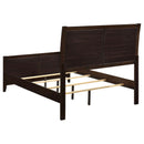 Carlton - King Headboard, Footboard & Slats, Box 1 of 2 - Cappuccino