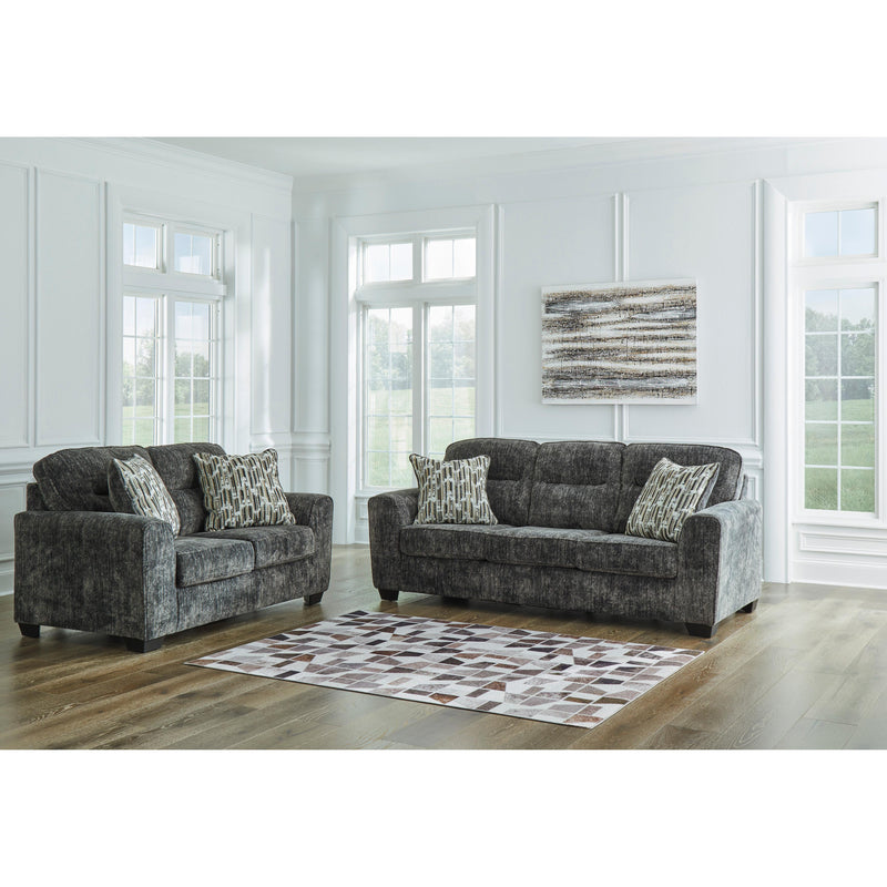 Signature Design by Ashley Lonoke 2 pc Living Room Set IMAGE 2