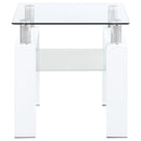 Dyer - End Table Base, Box 1 of 2 - White