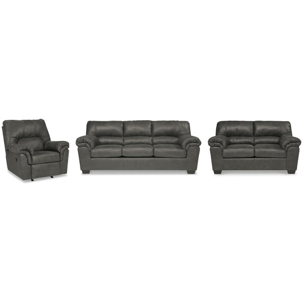 Signature Design by Ashley Bladen 12021U6 3 pc Sofa, Loveseat and Recliner Set IMAGE 1