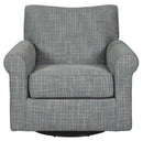 Renley - Swivel Glider Accent Chair - Ash