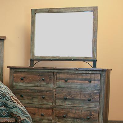 LMT Imports Urban Rustic Dresser Mirror ACC805 IMAGE 3