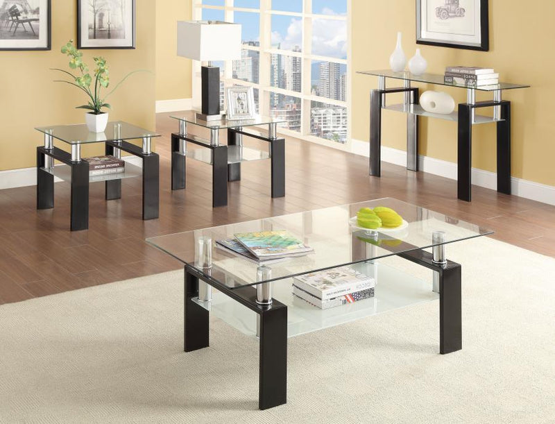 Dyer - Sofa Table Base, Box 1 of 2 - Black