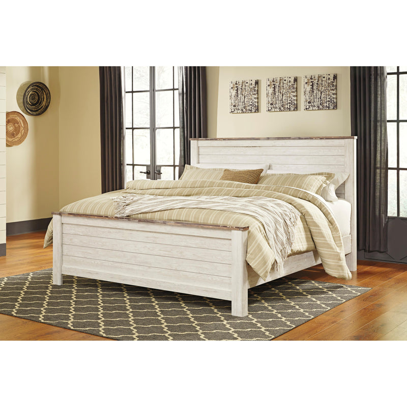  Size_King  -- Willowton B267B10 King Panel Bed IMAGE 1