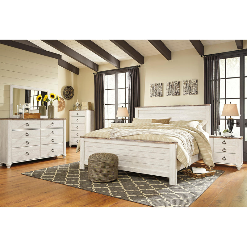  Size_King  -- Willowton B267B10 King Panel Bed IMAGE 3