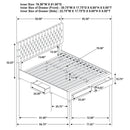Soledad - King Footboard & Side Rails, Box 2 of 2 - Gray