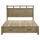 Hazlewood - King Footboard Drawers (2 Pieces), Box 3 of 3 - Vineyard Oak