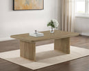 Adina - Rectangular Table Base, Box 2 of 2 - Distressed Light Brown
