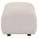Burnett - Chenille Upholstered Ottoman