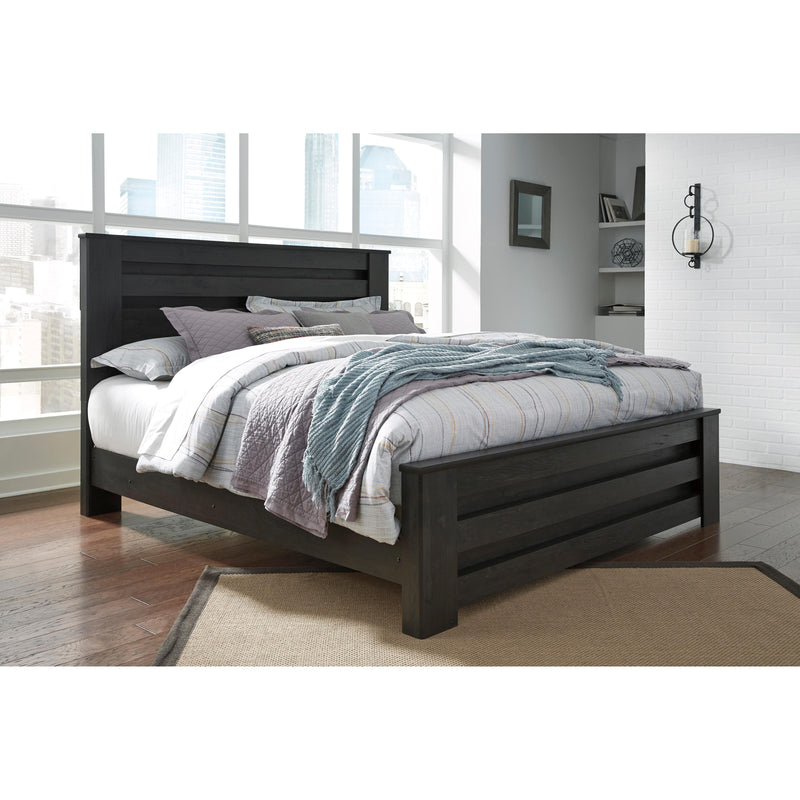  Size_King  -- Brinxton B249B4 King Panel Bed IMAGE 1