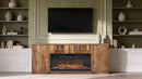 Balam - 2 Drawer & 2 Door Electric Fireplace