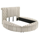 Sonya - Queen Headboard, Box 1 of 5 - Ivory