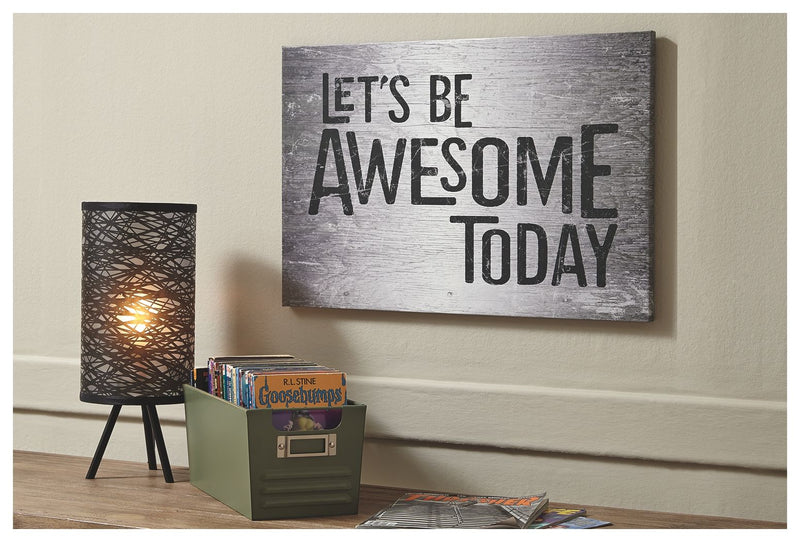 Dominy - Wall Art - Black / White