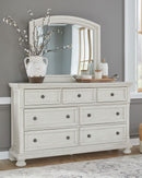 Robbinsdale - Dresser, Mirror - Antique White