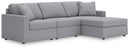 Modmax - L-Shaped Sectional - Granite