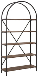 Galtbury - Bookcase - Brown / Black