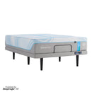 Tempur-Breeze - Tempur-ActiveBreeze Medium Hybrid Mattress With Ergo ProSmart Air Base
