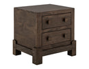 Atenas - 2-Drawer Nightstand - Brown