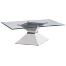 Jenny - Base Stainless Steel Coffee Table - Silver