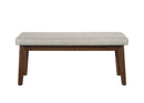 Salerno - Bench - Gray / Brown