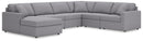 Modmax - U-Shaped Sectional - Granite