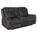 Lawrence - Upholstered Reclining Sofa Set