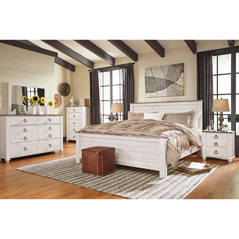  Size_California King  -- Willowton B267B28 California King Panel Bed IMAGE 2