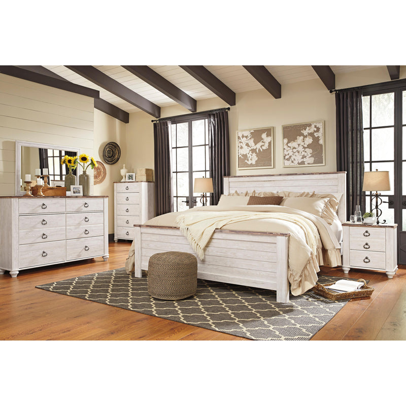  Size_California King  -- Willowton B267B28 California King Panel Bed IMAGE 4