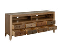 Antique - TV Stand / Wall Unit - Multicolor