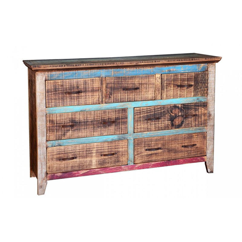 Lone Star Rustic Cabana 7-Drawer Dresser CC COM-13 IMAGE 1