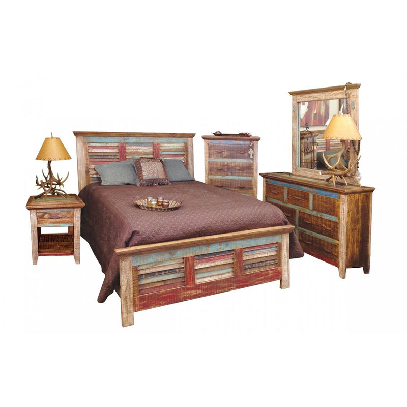 Lone Star Rustic Cabana 7-Drawer Dresser CC COM-13 IMAGE 2