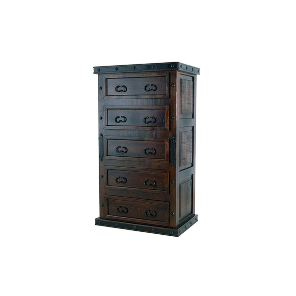 Lone Star Rustic Gran Hacienda 5-Drawer Chest LG COM-12 IMAGE 1