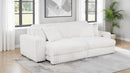 Jacana - LAF Power Sofa Chaise With 2 Piece Pillow, Box 1 of 2 - Ivory