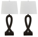 Markellton - Poly Table Lamp (Set of 2) - Black