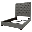 Camille - Queen Footboard, Side Rails, Slats & Hardware, Box 2 of 2 - Gray