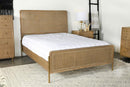 Arini - Queen Footboard, Box 2 of 3 - Sand Wash And Natural Cane